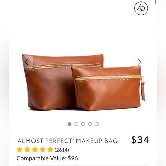 PLG makeup bag, honey, large - Picture 7 of 7